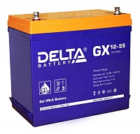 Аккумуляторные батареи Delta GX 12-55