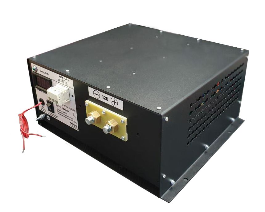 Инвертор ИС-12-3000М4, преобразователь напряжения DC/AC, 12В/220В, 3000Вт