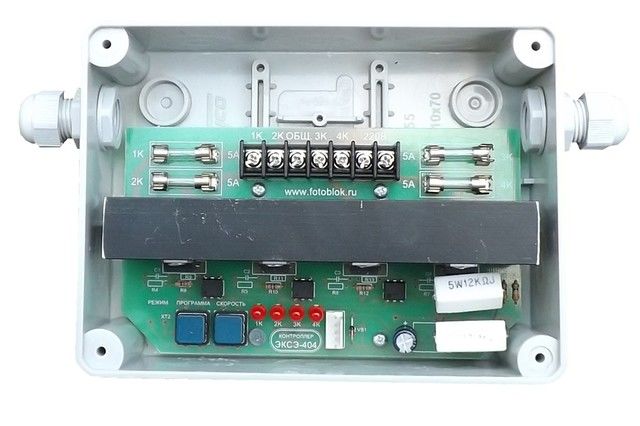 Светоконтроллер ЭКСЭ-404 (20А/IP56)