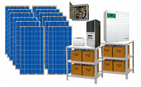 Солнечная электростанция для частного дома 6800Вт 48В 450Ач Xantrex