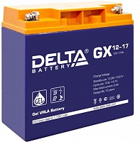 Аккумуляторные батареи Delta GX 12-17