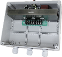 Регулятор света РС-60А (цифровой диммер 3х20А/IP56) Регулятор света РС-60А (цифровой диммер 3х20А/IP56)