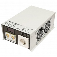 Инвертор ИС-12-1500V, преобразователь напряжения DC/AC, 12В/220В, 1500Вт