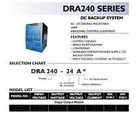 Преобразователь напряжения DRAN240-24A UPS CHINFA