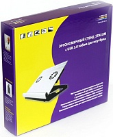 Эргономичный стенд с USB 2.0 хабом KS-is Stalum для ноутбуков (KS-025)