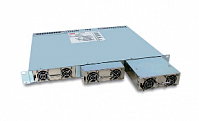 Корзина RCP-1UI в стойку для источников питания RCP-1000 с выходными сетевыми разъемами для подключения стандартных шнуров 
