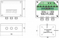 Светоконтроллер ЭКСЭ-8СД (16 А/IP56)