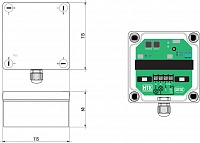 Светоконтроллер ЭКСЭ-204 (20 А/IP56)