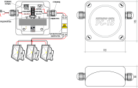 Светорегулятор РС-15А Wi-Fi (цифровой диммер 15А/IP56) купить по выгодной цене Светорегулятор РС-15А Wi-Fi (цифровой диммер 15А/IP56)