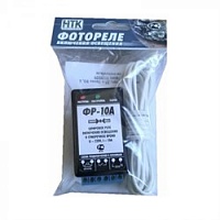 Фотореле цифровое ФР-10А (контактное 10А/IP30) Гермосенсор 2 м, на дин-рейку