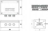 Светоконтроллер ЭКСЭ-16СД (16 А/IP56)